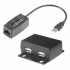 Удлинитель клавиатура/мышь 1хRJ45, 1хUSB, до 300 м SCandT KM03