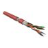 Кабель UFTP4-C6-P26-IN-LSZH-RD-100 (100 м)витая пара экранированная U/FTPкат.6 Hyperline 445078
