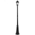 Светильник НТУ-100w столб-2.1м Е27 IP44 черный FERON 6211 чер.
