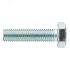Болт DIN933 М10х80 шестигранная голова полная резьба оцинкованный (25кг / 495шт) Партнер 29100