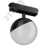 Светильник светодиодный трековый подвесной Sphere d100 для магнитной системы Galakti 122x100x223 мм 6 Вт 3000 K RAL9004 черный CRI>93 Вартон V1-R1-97007-93000-2000640