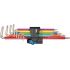 Набор Г-образных ключей с функцией фиксации крепежа 3967/9 TX SXL Multicolour HF TORX Stainless 1 нержавеющая сталь TX 8 - TX 40 9 предметов комплекта WERA WE-022689