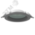 Светильник светодиодный ДВО-DL-01 Pro 25Вт 3000К 176х51 мм IP65/40 серый стекло DALI Вартон V1-RF-70183-GLD01-6502530