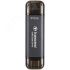 Накопитель твердотелый SSD 512GB ESD310, USB 3.1 Gen 2, USB Type A / Type C, черный Transcend TS512GESD310C