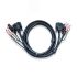 Кабель KVM DVI-Dх2, USB, аудио, 3 метра Aten 2L-7D03UD