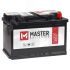 Аккумулятор автомобильный MASTER BATTERIES 75Ah R+ MASTER BATTERIES MB750