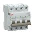 Выключатель автоматический AV-6 DC 4P 16A (C) 6кА AVERES EKF mcb6-DC-4-16C-av