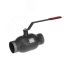 Шаровой кран RJIP Standard WW Ду40 Ру16 с рукояткой, стандартный проход Ридан 065N9604R