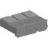 Короткая клеммная заглушка 3P (250) SE (Systeme) SPD-STC-02