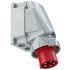 Вилка настенная 63А/400V/3P+N+E/IP67 PCE 535-6