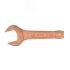 Ключ гаечный (рожковый) односторонний ударный 65 омедненный Sitomo 117722