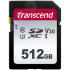Карта памяти 512GB SD 300S UHS I, SDXC, 95 МБ/с, Class 10 Transcend TS512GSDC300S