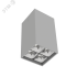 Светильник светодиодный ДПО-10Вт 3000К DL-Box Reflect Multi DALI 36 град. серый Вартон V1-R0-70254-20D36-2001030