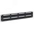 Патч-панель TERACOM PRO 19'Cat.6 2U неэкранированная UTP 48 портов RJ-45 Dual IDC EKF TRP-PPNL-6UTP-2U48