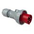 Вилка кабельная 63A/400V/3P+E/IP67 PCE 034-6