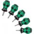 Набор коротких отвёрток TORX 5 предметов. Stubby Set TX 1 WERA WE-008876