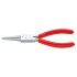 Круглогубцы губки без насечек 41 мм L-160 мм хромированные обливные рукоятки Knipex KN-3033160