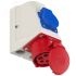 Розетка настенная комбинированная 16А/400V/3P+N+E/IP44 PCE 9215-6