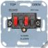 Aудиорозетка (стерео) 25 В ~, 60 В DC Механизм. Материал- термопласт  Цвет- белый JUNG SLA2WW
