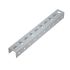 Универсальный профиль 36х29х1,5 L1800 мм INOX304 КМ-профиль LO18047