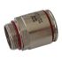 Взрывозащищенная Ex e муфта труба-коробка. DT 40 мм. M40x1,5.Никелированная латунь. IP66/67