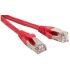 Патч-корд e-20M-LSZH-RD F/UTP. экранированный. Cat.5е Hyperline PC-LPM-STP-RJ45-RJ45-C5