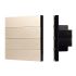 INTELLIGENT ARLIGHT Кнопочная панель SMART-DMX512-801-22-8G-8SC-DIM-IN Gold (230V, 2.4G) (IARL, IP20 Пластик, 5 лет) Arlight 039317