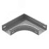 Угол плоский плавный универсальный 90 град. к лотку 200х50, толщ. 1,5 мм, Сендзимир цинк OSTEC 089725