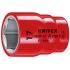 Головка торцевая VDE 1000V DR 3/8 шестигранная 19 мм диэлектрическая Knipex KN-983719