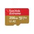 Карта памяти 256GB MicroSD Extreme UHS I, V30, U3, SDXC, 190 МБ/с, Class 10 SanDisk SDSQXAV-256G-GN6MN