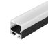 Профиль с экраном SL-LINE-2011M-2500 BLACK+OPAL SQUARE (ARL, Алюминий) Arlight 027993