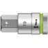 Головка торцевая со вставкой под внутренний шестигранник 8740 C Hex-Plus HF Zyklop DR 1/2 с фиксацией крепежа 19 x 60 мм WERA WE-003829