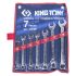 Набор комбинированных ключей, 10-19 мм, 7 предметов King Tony 1207MR