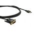 Кабель HDMI M на DVI M, 1.8 м., черный Kramer C-HM/DM-6
