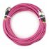 Шнур оптический duplex 25м FC-FC 50/125 мм OM4 LSZH Cabeus FOP-50-OM4-FC-FC-25m