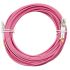 Шнур оптический duplex 25м LC-LC 50/125 мм OM4 LSZH Cabeus FOP-50-OM4-LC-LC-25m