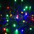 Гирлянда Нить 10 м, постоянное свечение, черный ПВХ, 230В, мультиколор Neon-Night 305-179