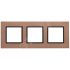 Рамка на 3 поста, металл, Эра Elegance, медь+антр, 14-5203-14 ЭРА Б0034556