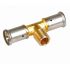 Тройник пресс 26x1'НРх26 переходной, латунь Henco 14P-260626