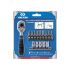 Набор вставок (бит) и головок с трещоткой 1/4', TORX, HEX, PH, 15 предметов King Tony 2515MR