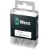 Набор бит 867/1 Z DIY 10 TORX 25 вязкая твердость хвостовик 1/4 C 6.3 TX 25 x 25 мм 10 шт с держателем-еврослот WERA WE-072409
