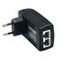 Инжектор PoE 1хRJ45 10/100 Мб/с, 802.3af, до 15.4 Вт, AC 220В, DC 28В OSNOVO Midspan-1/151