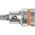 Головка торцевая 8740 B Hex-Plus HF Zyklop со вставкой под внутренний шестигранник DR 3/8 с функцией фиксации крепежа 5 x 35 мм WERA WE-003033