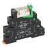 Интерфейсный модуль реле, 2 перекидных контакта 8А (220-240В AC/DC) винтовые зажимы, прозрачный корпус реле Релеон RM352023001