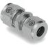 Муфта прямая Ф4000, 8 мм, AISI 316L Метакам Ф4000-8МВ