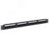 Патч-панель TERACOM 19'' Cat.5E 1U неэкранированная UTP 24 порта RJ-45 110 IDC с органайзером EKF TRC-PPNL-5EUTP-C1U24