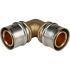 Угольник 32 90 град., пресс, для металлопластиковых труб STOUT SFP-0009-003232