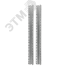 Направляющие 15U с крепежом для шкафа TWI-R 2шт. TLK TLK-VNI2-15U-2