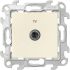 Розетка ТВ одиночная, слоновая кость Simon 2450477-031