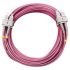 Шнур оптический duplex 10м SC-SC 50/125 мм OM4 LSZH Cabeus FOP-50-OM4-SC-SC-10m